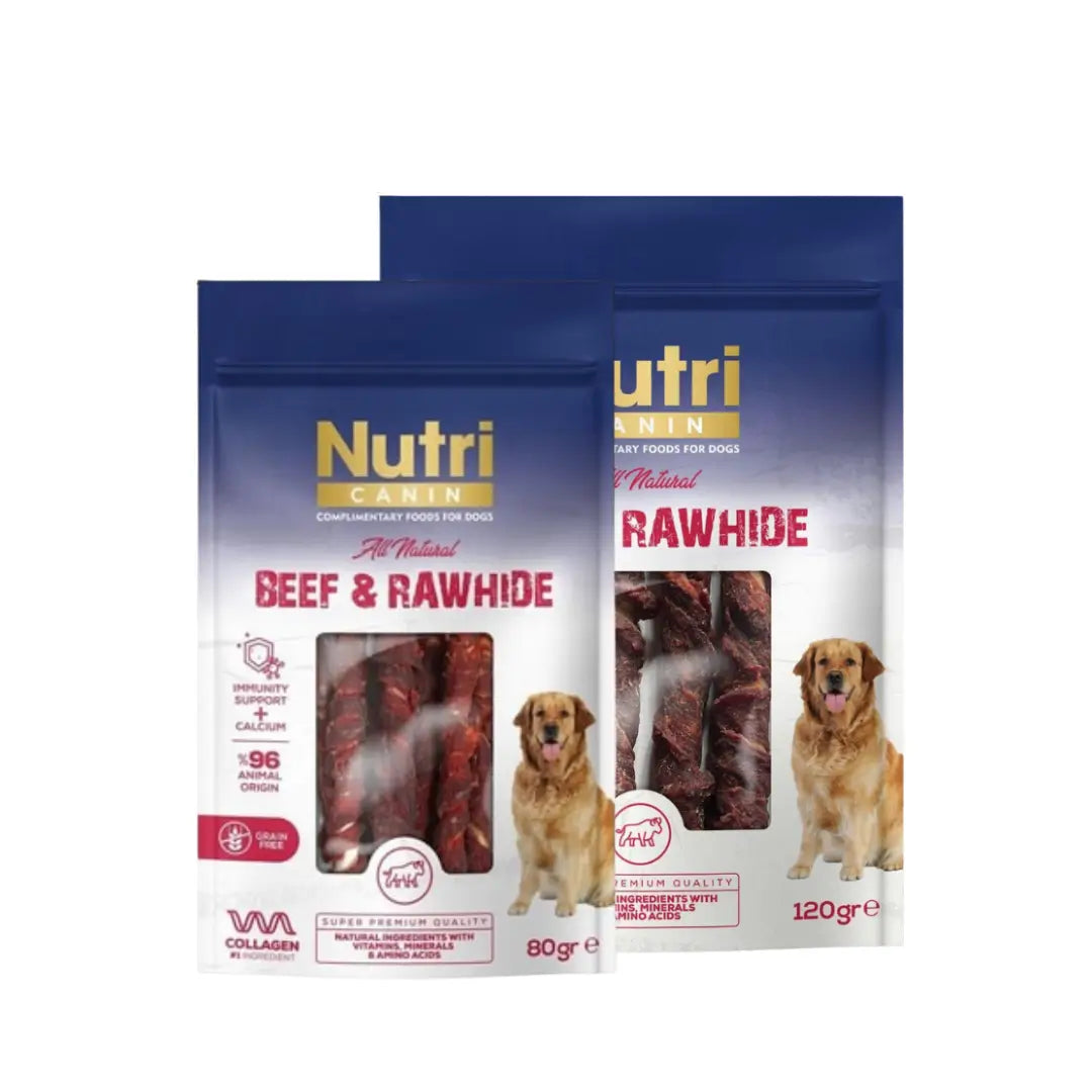 Nutri Beef & Rawhide Biftekli Yetişkin Köpek Çiğneme Çubuğu Ödül