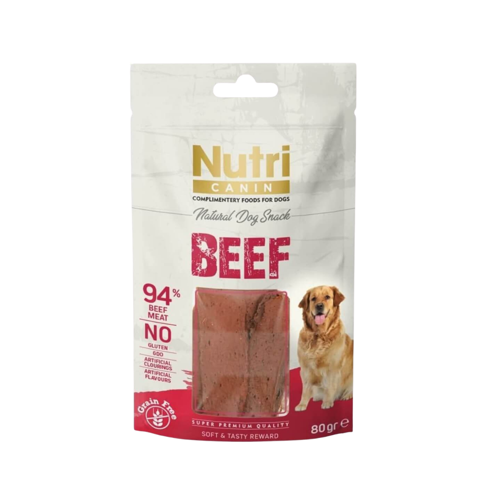 Nutri Biftekli Yetişkin Köpek Fileto Ödül, 80g