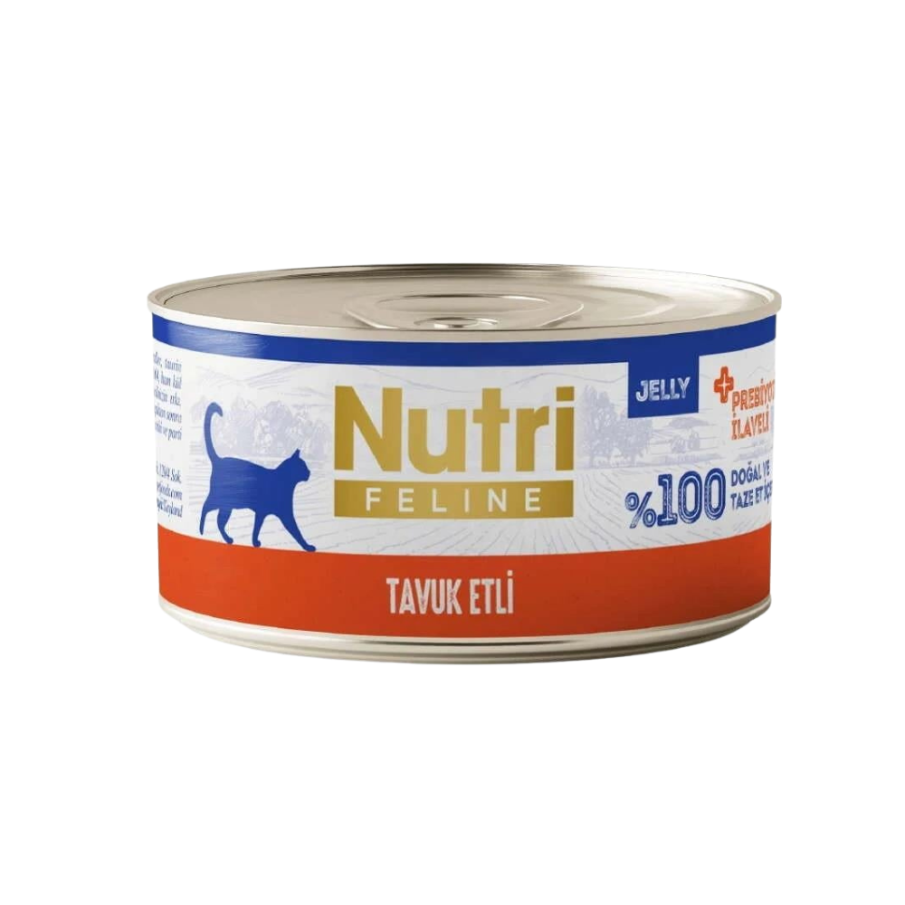 Nutri İn Jelly Tavuk Etli Yetişkin Kedi Konserve Mama, 70g