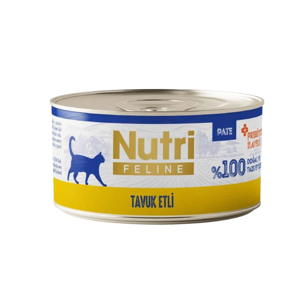 Nutri Tavuklu Yetişkin Kedi Konserve Mama, 70g