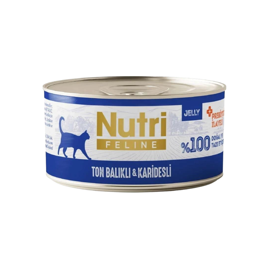 Nutri Ton Balık ve Karidesli Yetişkin Kedi Konserve Mama, 70g