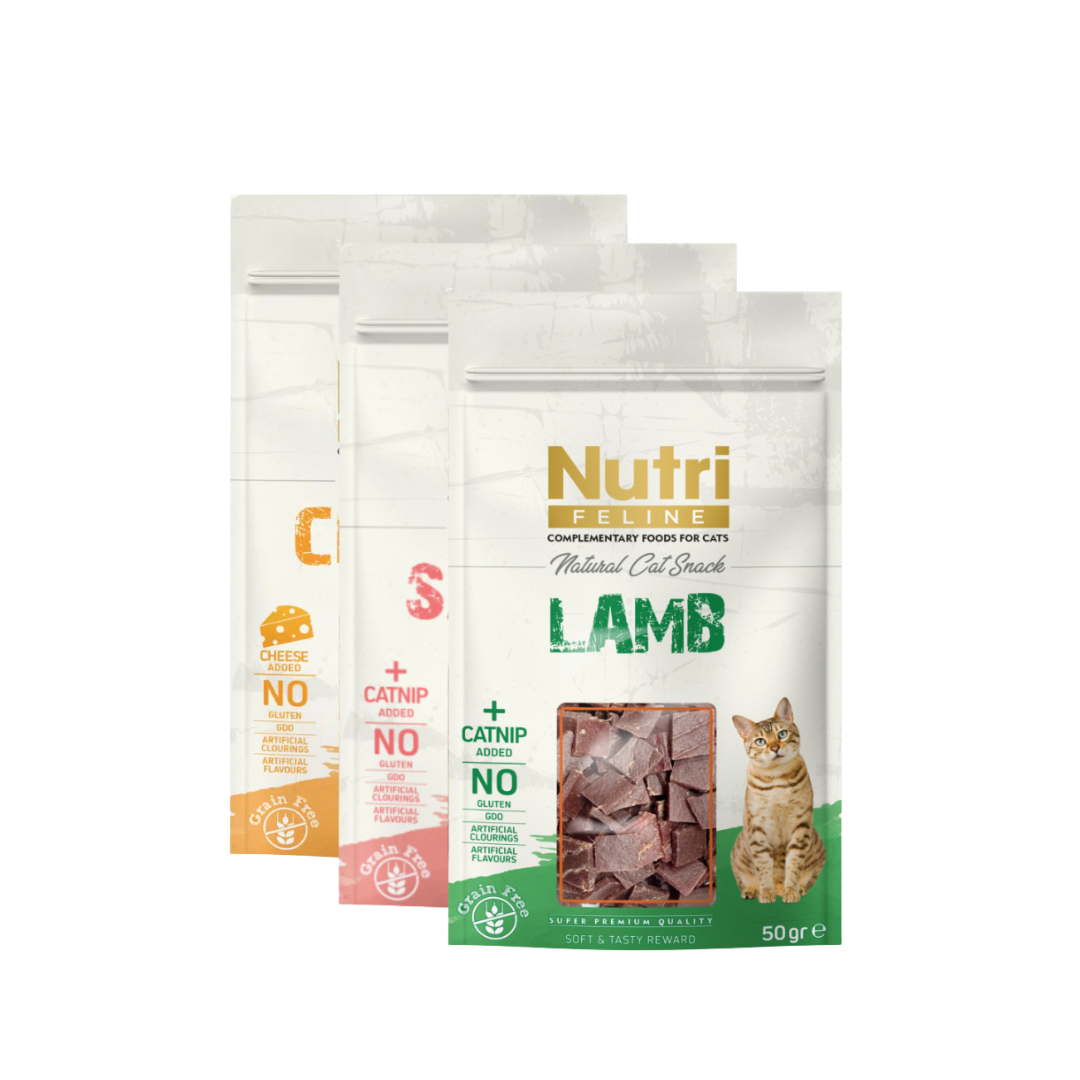 Nutri Yetişkin Kedi Et Ödül, 50g