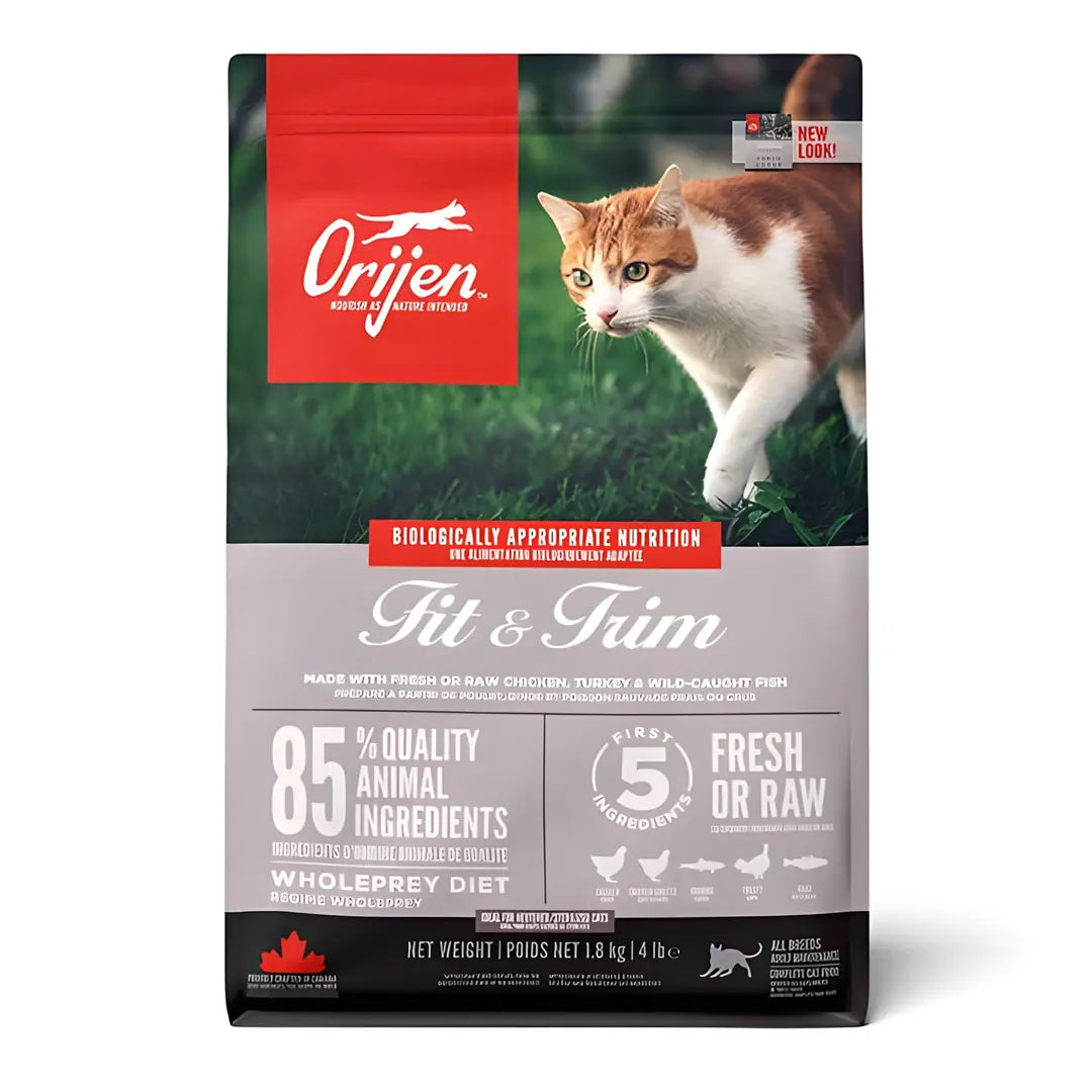 Orijen Fit & Trim Kilo Kontrolü Tahılsız Yetişkin Kedi Maması