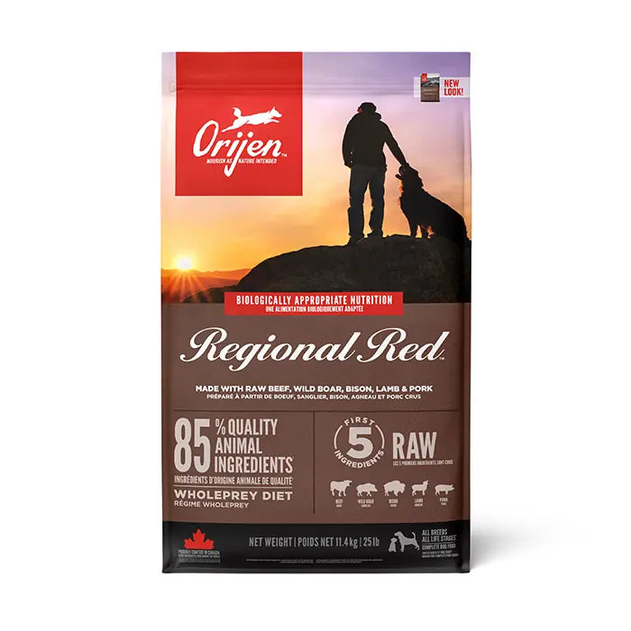 Orijen Regional Red Köpek Maması, 11,4 kg