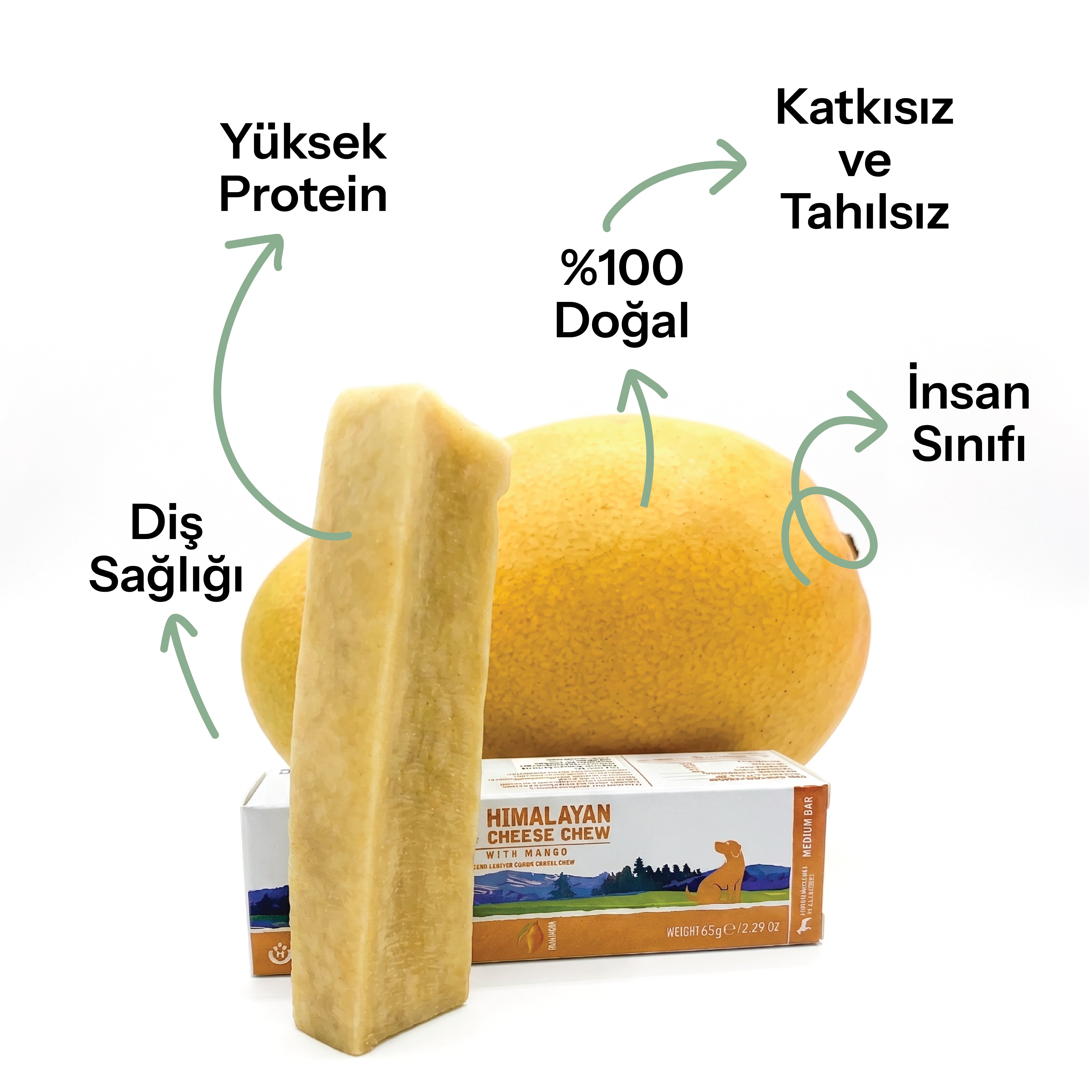 Pawfect Finest Himalayan Cheese Peynir Köpek Ödülü, 65g