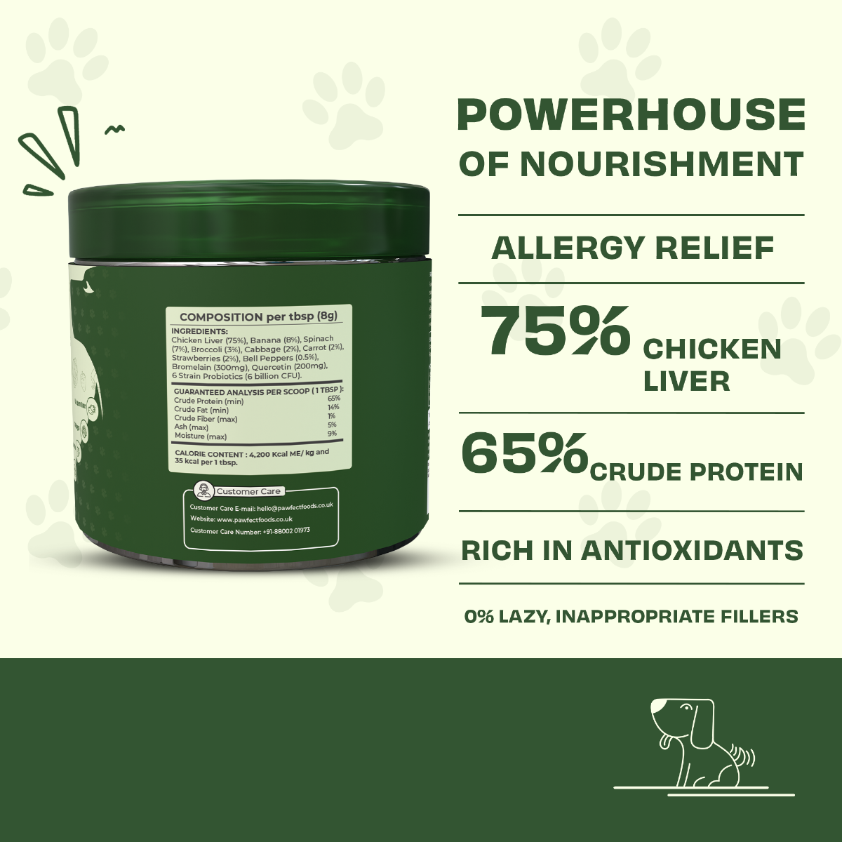 Pawfect Furfuel Tavuk Ciğeri Köpek Toppers, 150g