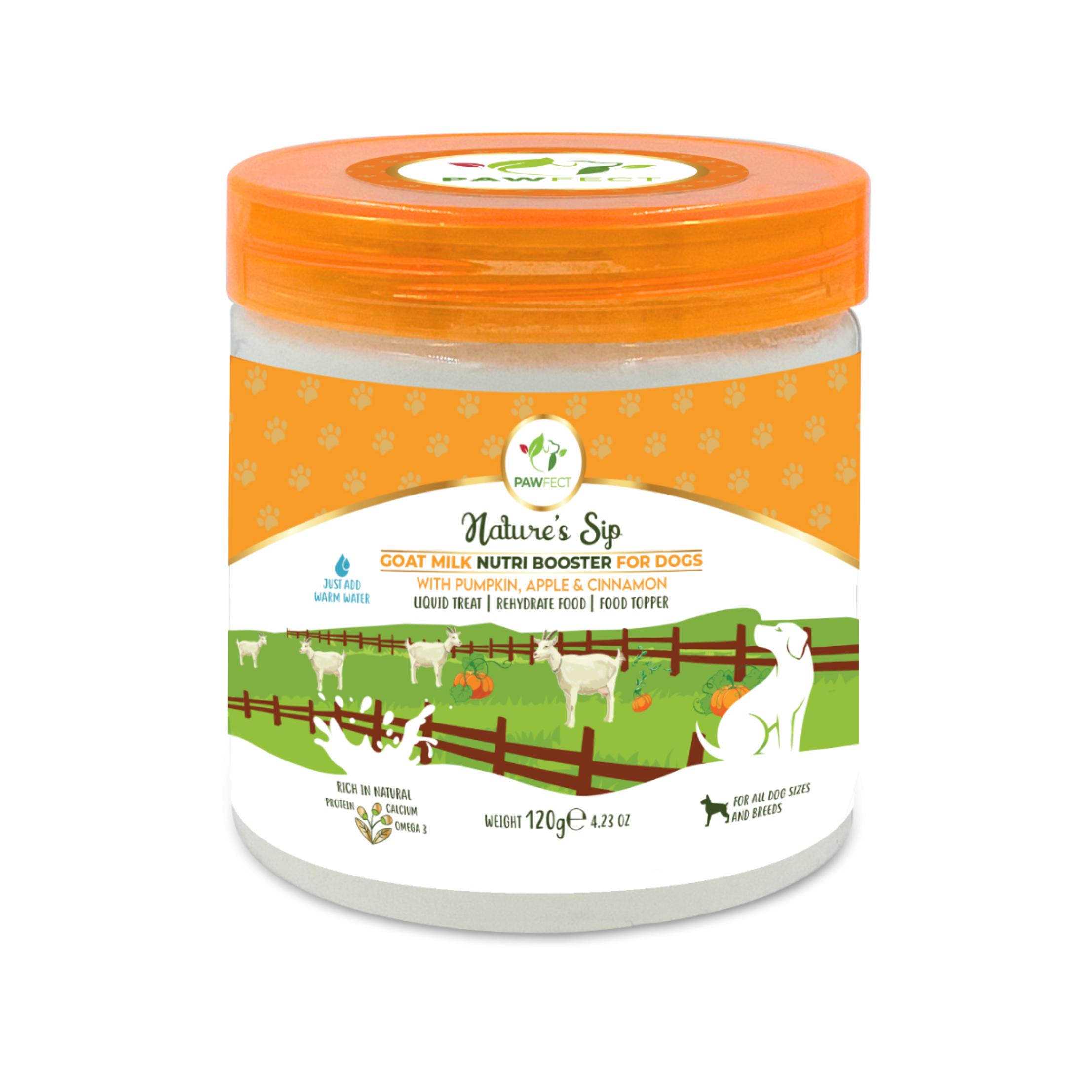 Pawfect Nature's Sip Köpek Süt Tozu Toppers