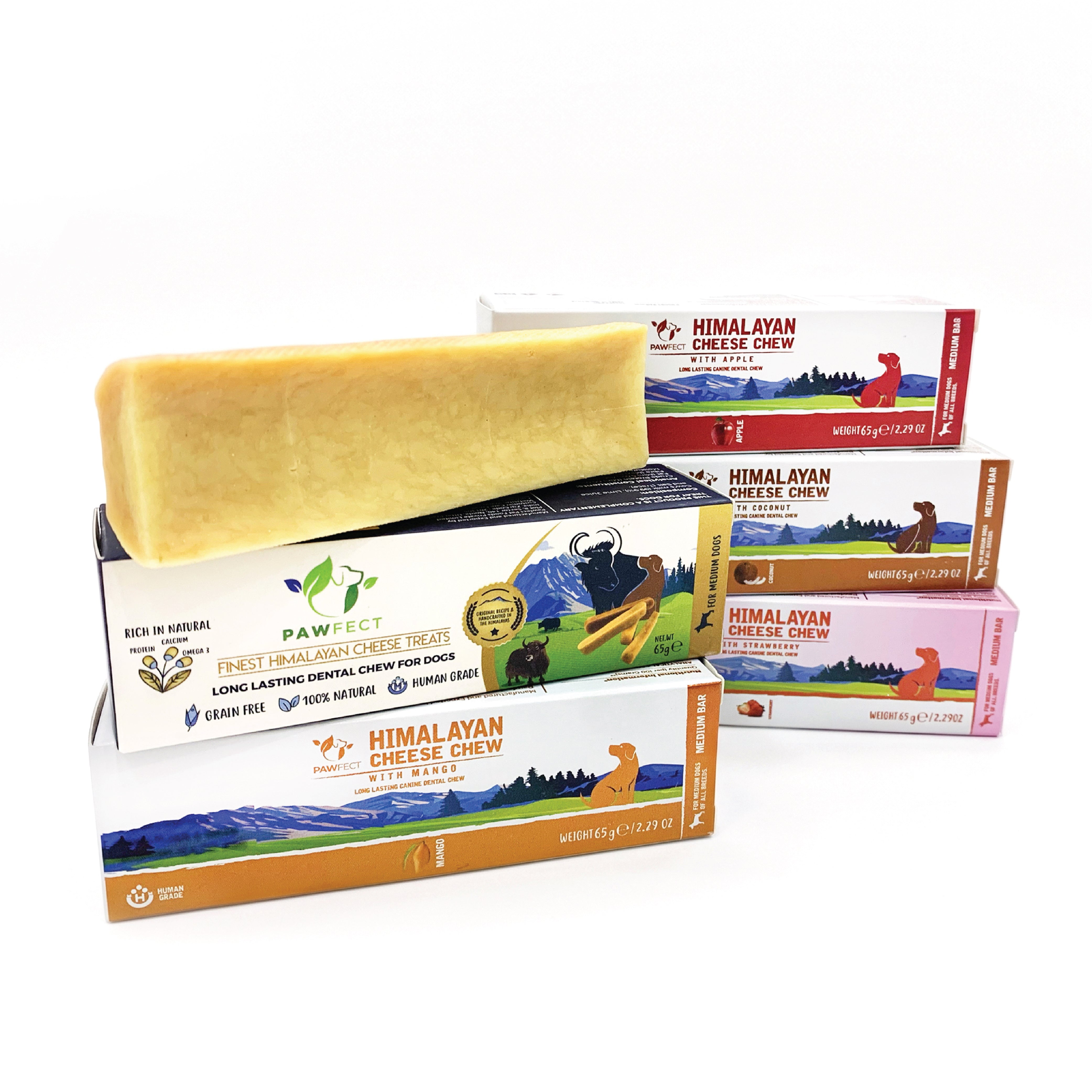 Pawfect Finest Himalayan Cheese Peynir Köpek Ödülü, 65g