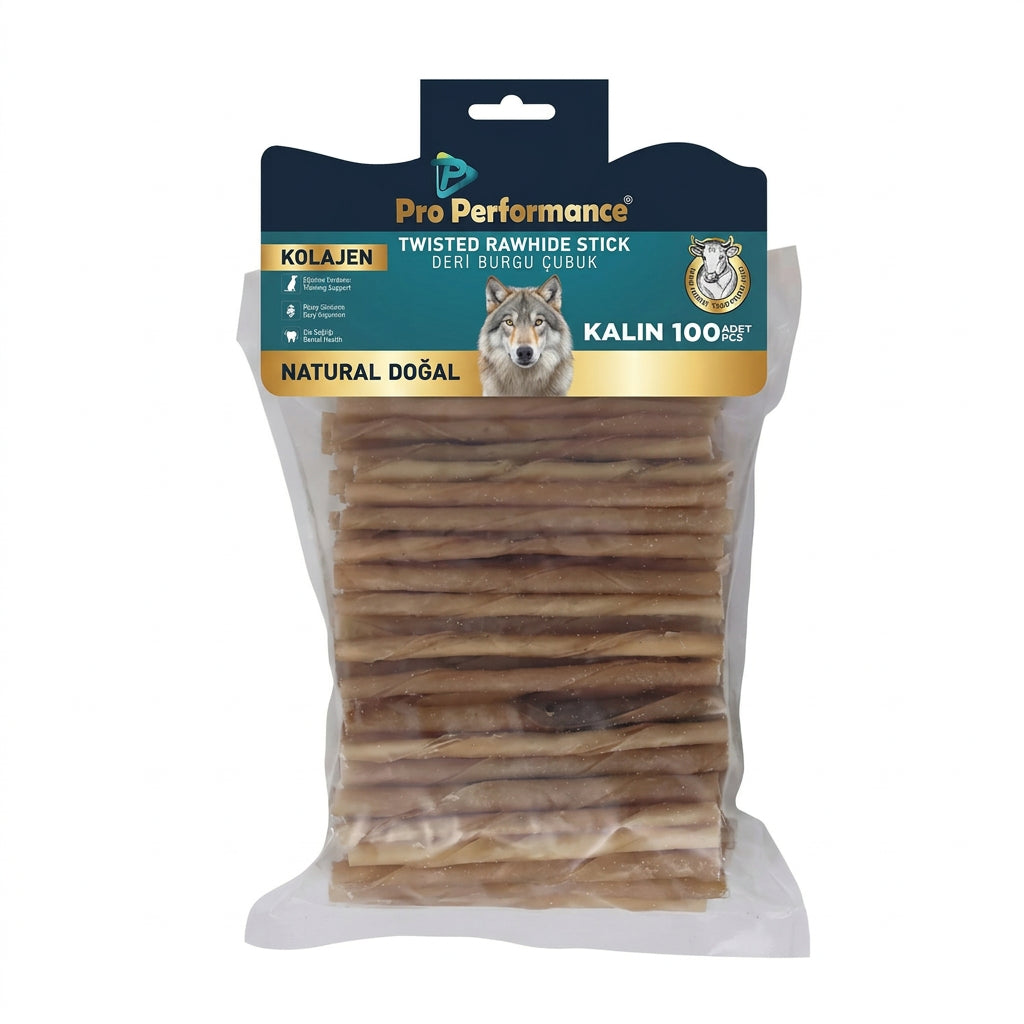 Pro Performance Deri Burgu Köpek Çubuk Ödül Maması