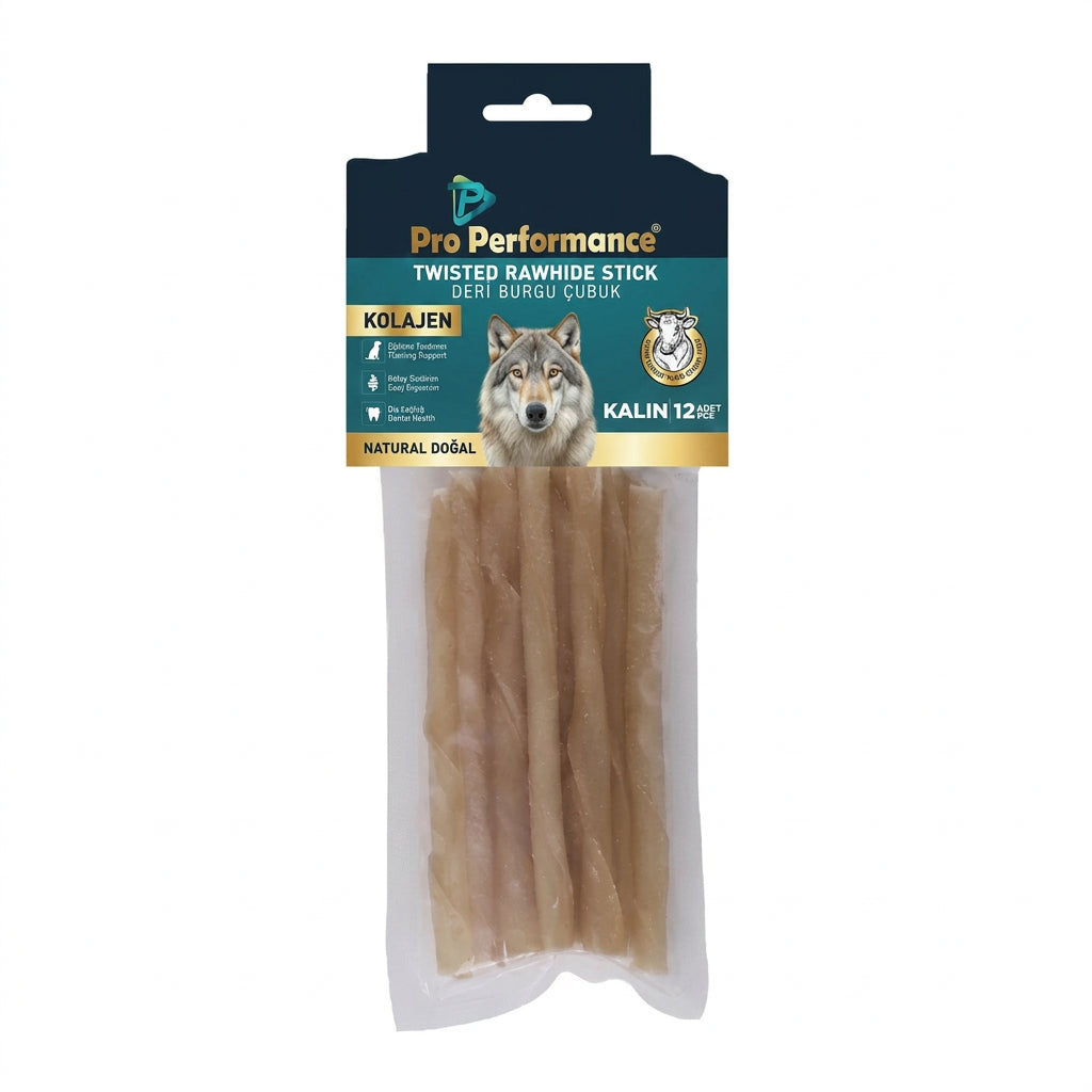 Pro Performance Deri Burgu Köpek Çubuk Ödül Maması