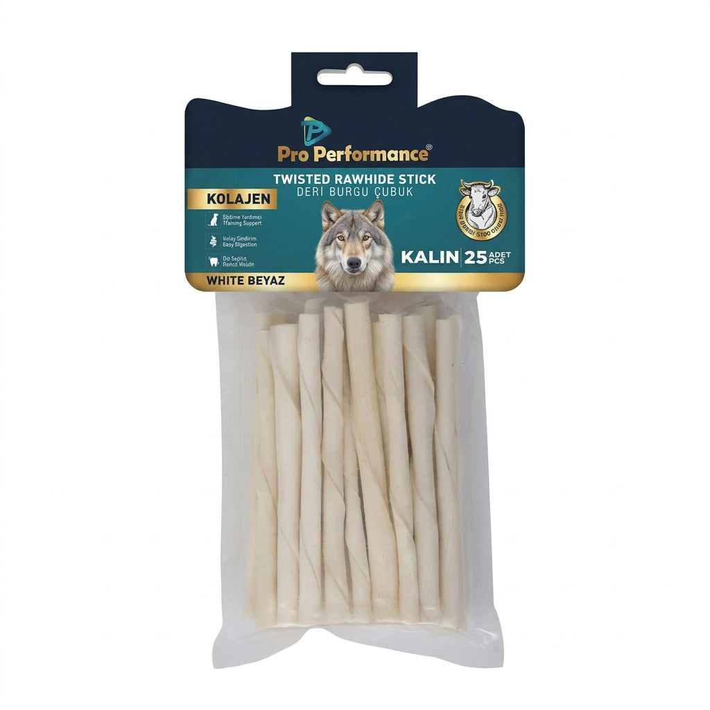 Pro Performance Deri Burgu Köpek Çubuk Ödül Maması