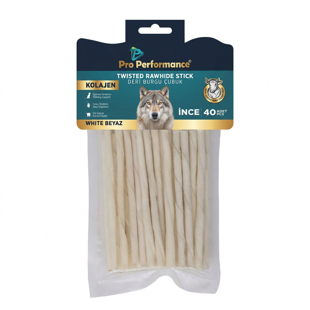 Pro Performance Deri Burgu Köpek Çubuk Ödül Maması