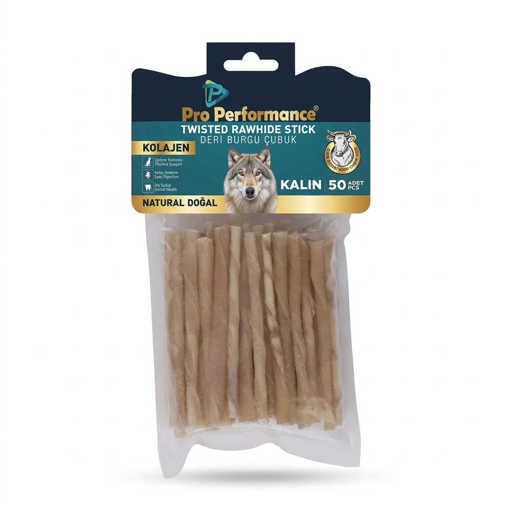 Pro Performance Deri Burgu Köpek Çubuk Ödül Maması