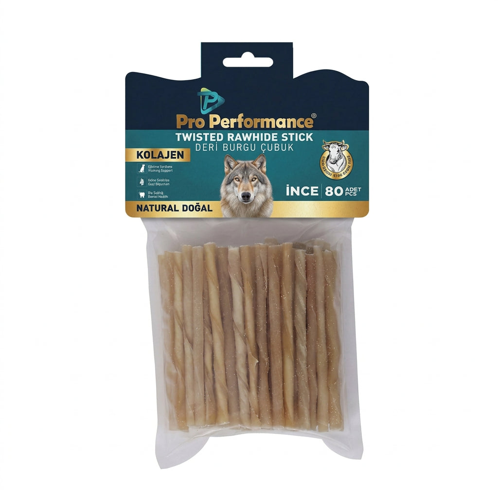 Pro Performance Deri Burgu Köpek Çubuk Ödül Maması