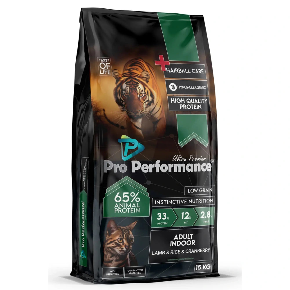 Pro Performance Kuzu Eti, Pirinç Tahıllı Yetişkin Kedi Maması, 2 kg