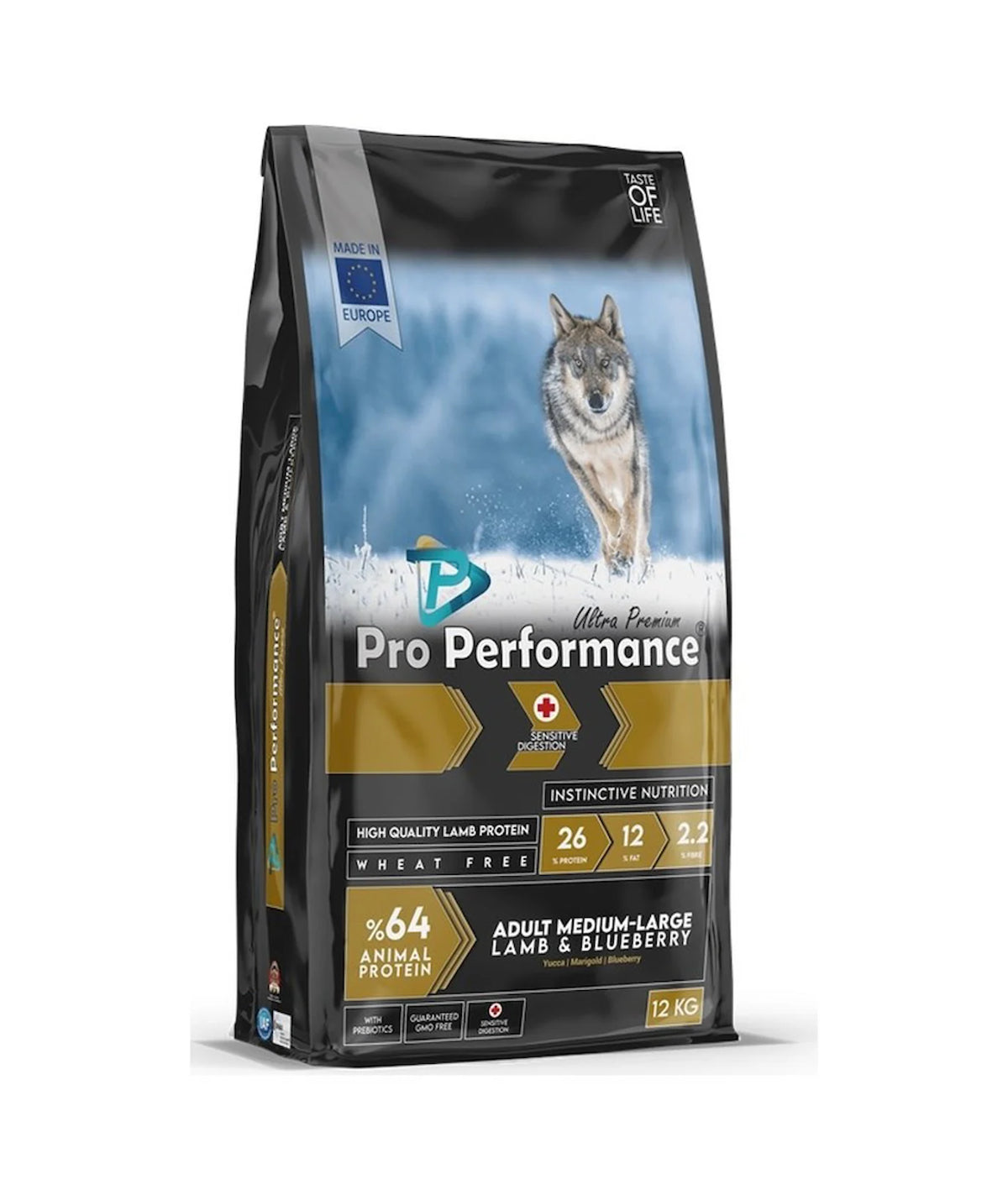 Pro Performance Orta Irk ve Büyük Irk Yetişkin Köpek Maması, 12 kg