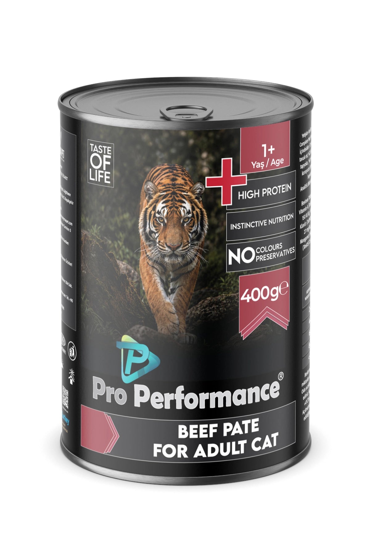Pro Performance Pate Yetişkin Kedi Yaş Maması, 400 g