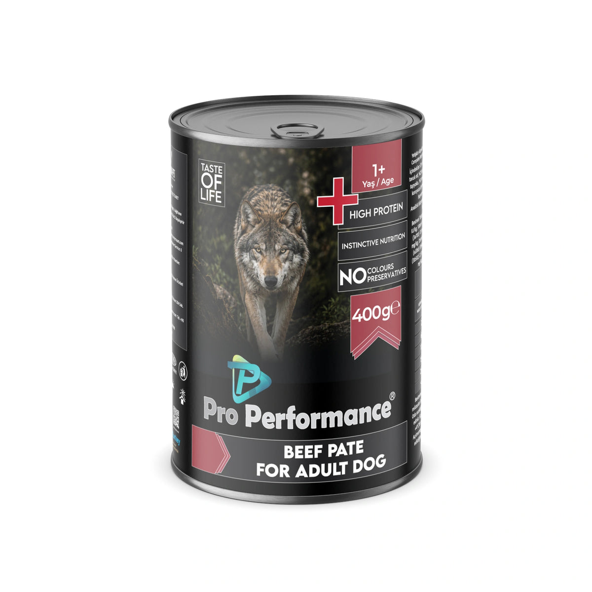Pro Performance Pate Yetişkin Köpek Yaş Maması, 400 g
