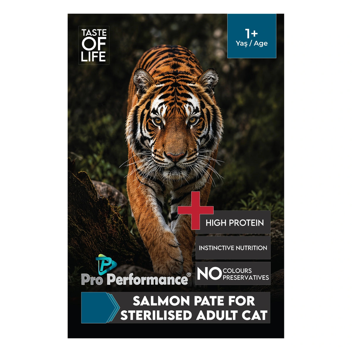 Pro Performance Pate Kısırlaştırılmış Somonlu Yetişkin Kedi Yaş Maması, 400 g