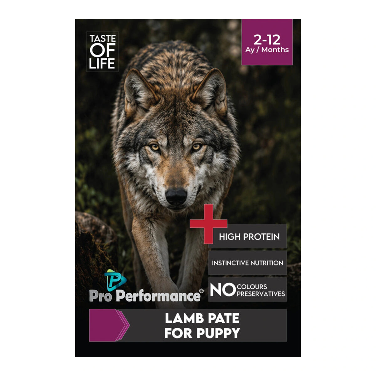 Pro Performance Pate Kuzulu Yavru Yaş Köpek Yaş Maması, 400 g