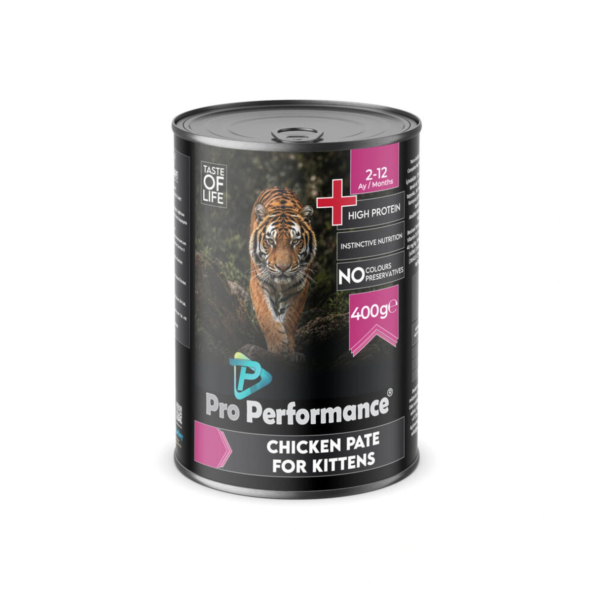 Pro Performance Pate Tavuklu Yavru Yaş Kedi Yaş Maması, 400 g