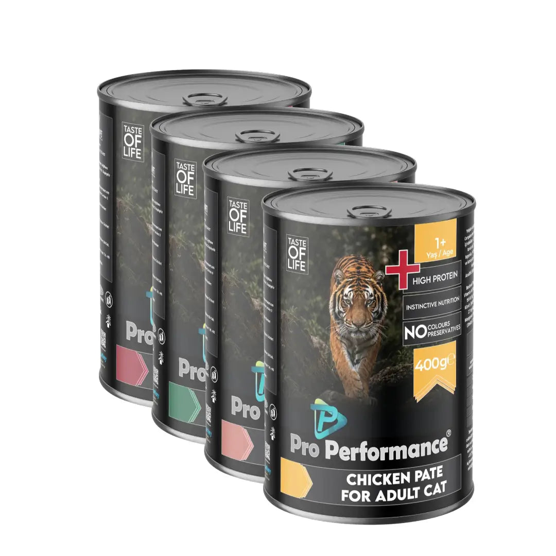 Pro Performance Pate Yetişkin Yaş Kedi Yaş Maması, 400 g