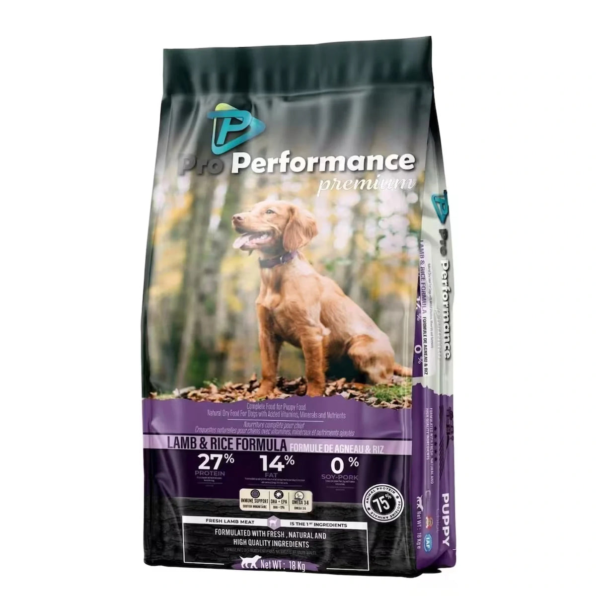 Pro Performance Premium Kuzu Eti, Pirinç Tahıllı Yavru Köpek Maması, 18 kg