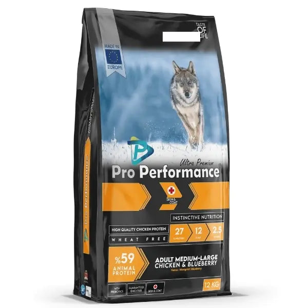 Pro Performance Orta Irk ve Büyük Irk Yetişkin Köpek Maması, 12 kg
