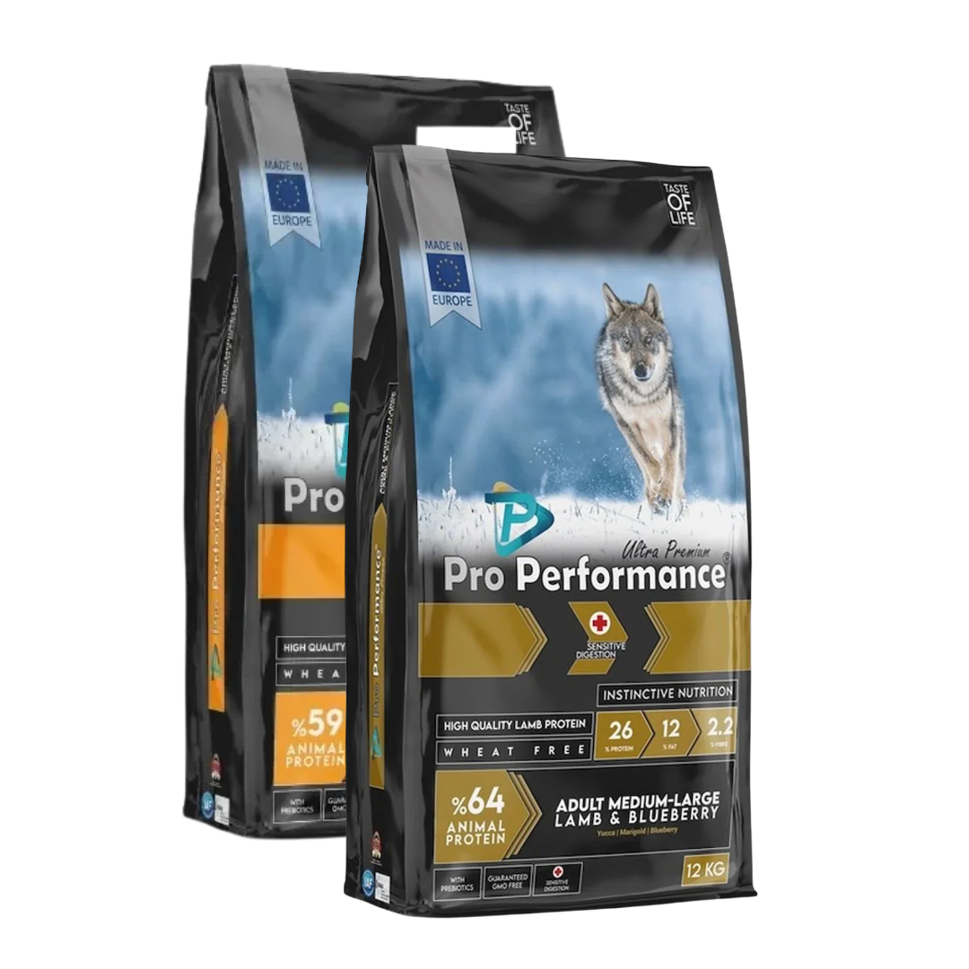 Pro Performance Orta Irk ve Büyük Irk Yetişkin Köpek Maması, 12 kg