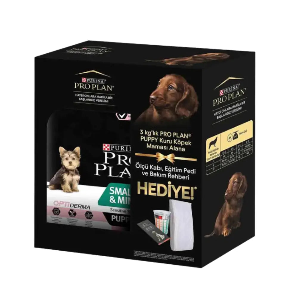 Pro Plan Somonlu Small & Mini Yavru Köpek Maması, 3Kg