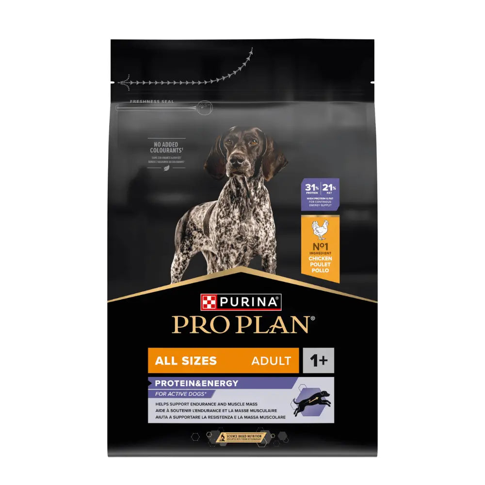 Pro Plan Protein & Enerjy Tavuklu Yetişkin Köpek Maması, 3Kg