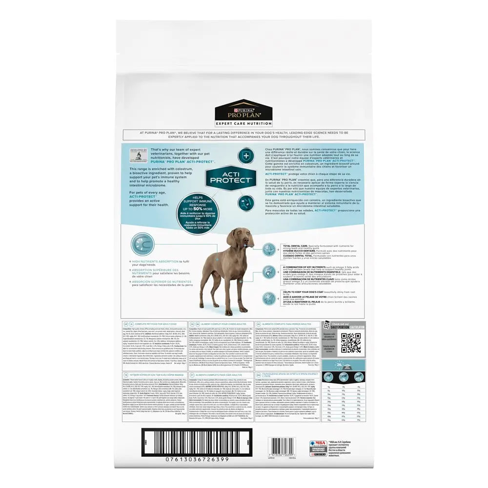 Pro Plan ActiProtect Derma Care Somonlu Yetişkin Köpek Maması, 10Kg