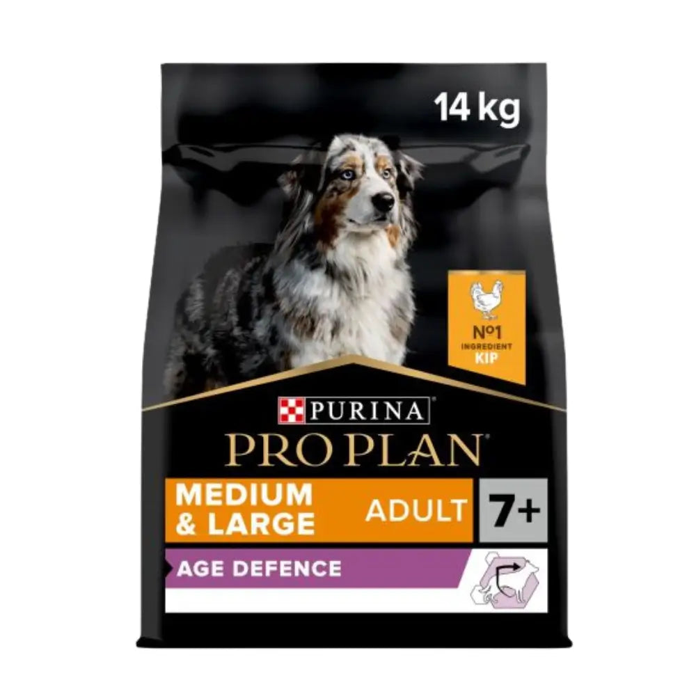 Pro Plan Age Defense Tavuklu Orta/Büyük Yaşlı Köpek Maması, 14Kg