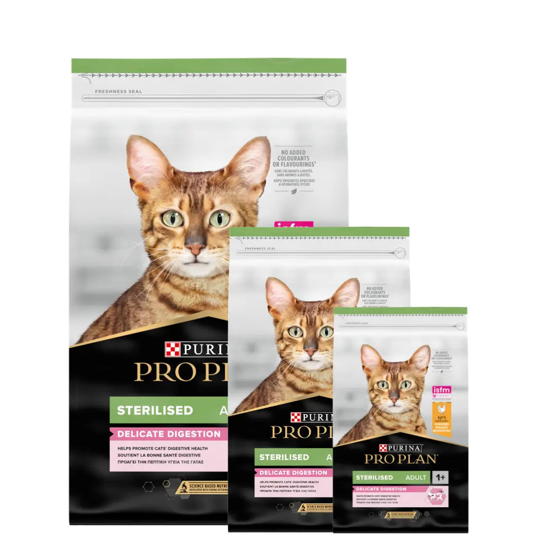 Pro Plan Delicate Digestion Kısırlaştırılmış Tavuklu Yetişkin Kedi Maması