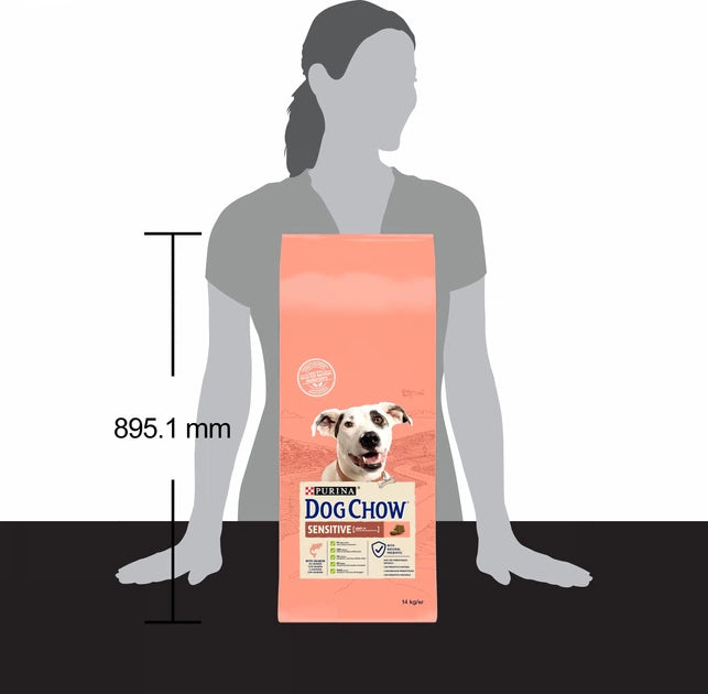 Pro Plan Dog Chow Sensitive Somonlu Yetişkin Köpek Maması