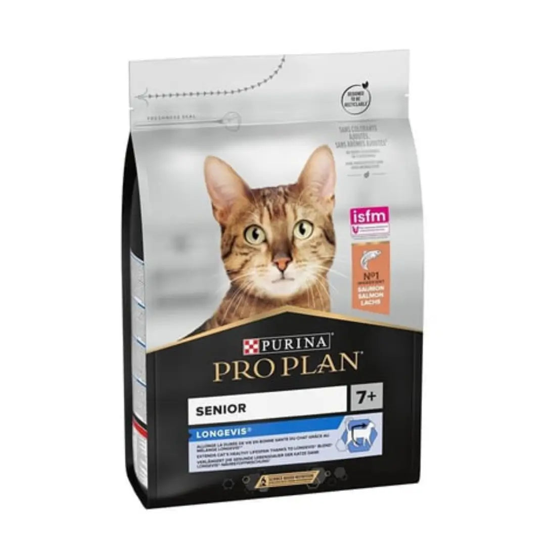 Pro Plan Longevis Somonlu Yaşlı Kedi Maması, 3Kg