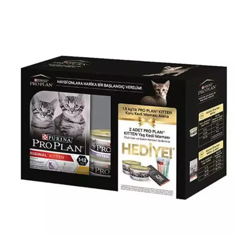 Pro Plan Original Tavuklu Yavru Kedi Maması, 1.5Kg