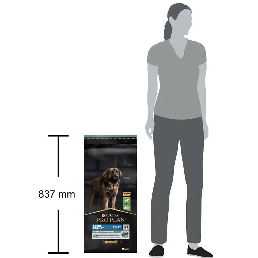 Pro Plan Sensitive Digestion Kuzu Etli Büyük Yetişkin Köpek Maması, 14Kg