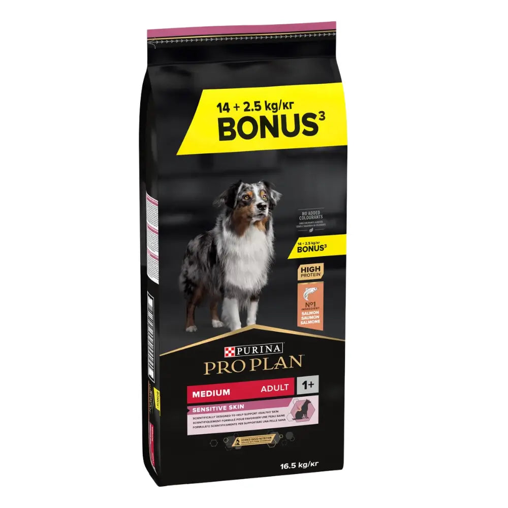 Pro Plan Sensitive Skin Somonlu Orta Yetişkin Köpek Maması