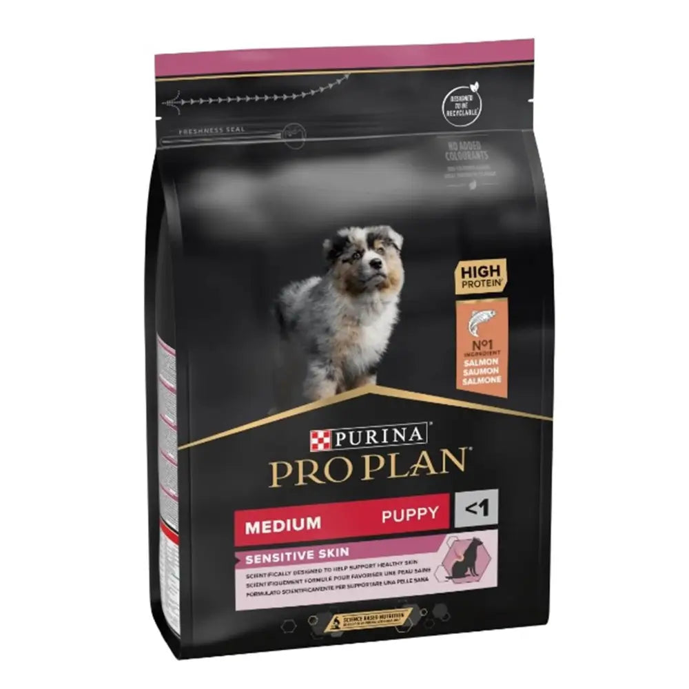 Pro Plan Sensitive Skin Somonlu Orta Yavru Köpek Maması