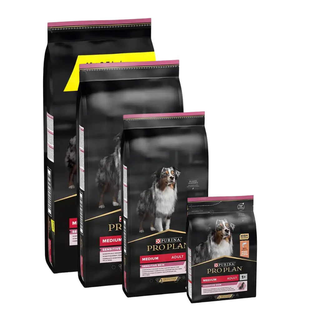 Pro Plan Sensitive Skin Somonlu Orta Yetişkin Köpek Maması