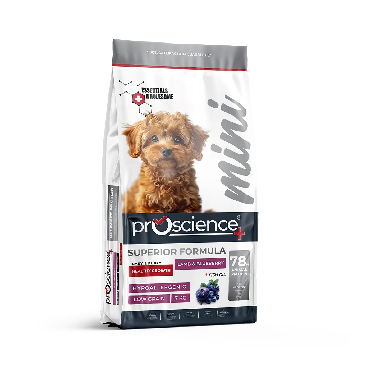 Pro Science Healthy Growth Hypo-Allergenic Kuzulu Küçük Irk Az Tahıllı Yavru Köpek Maması