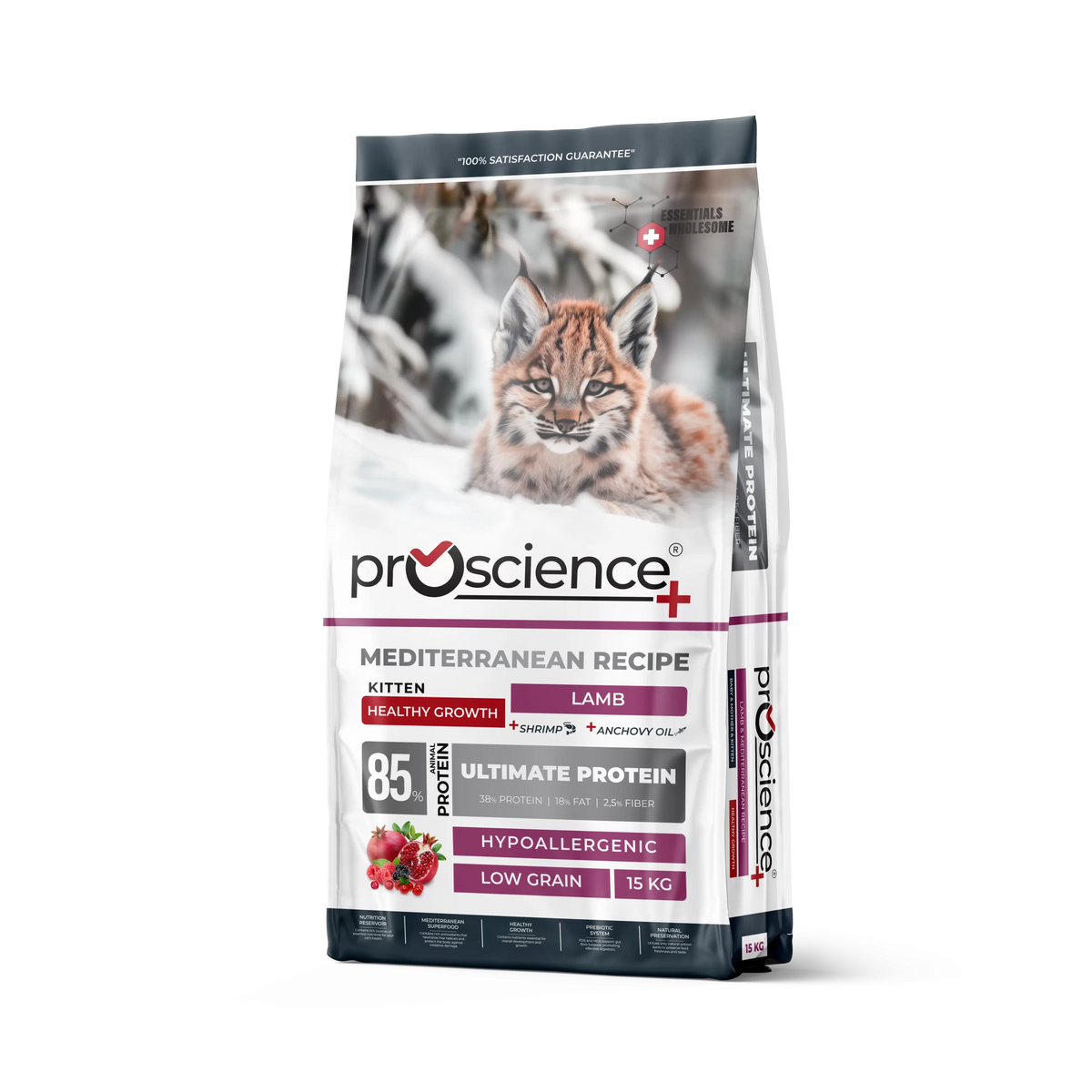 Pro Science Healthy Growth Hypo-Allergenic Kuzulu Az Tahıllı Yavru Kedi Maması