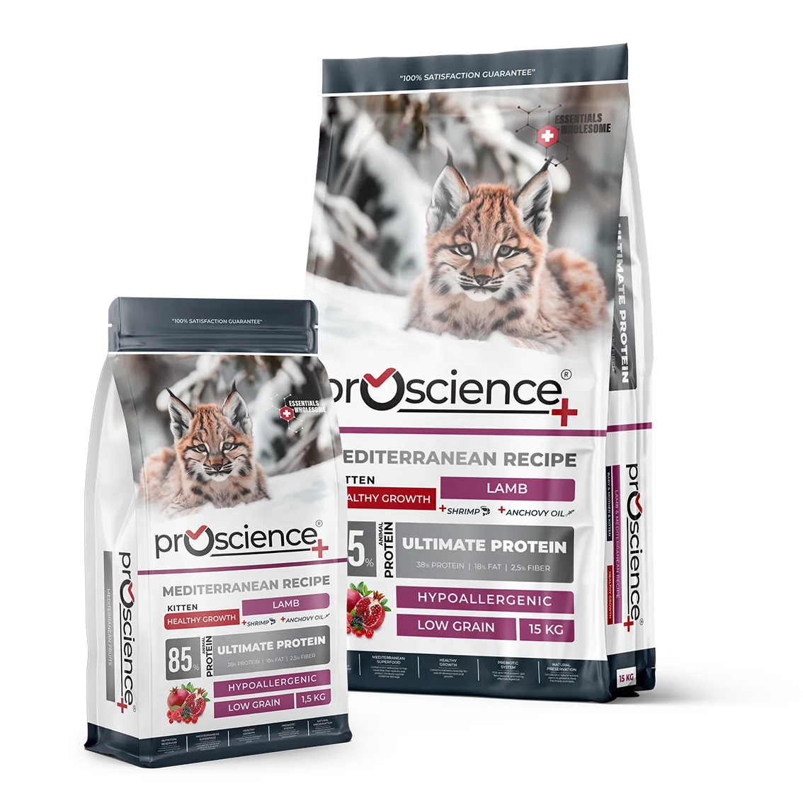 Pro Science Healthy Growth Hypo-Allergenic Kuzulu Az Tahıllı Yavru Kedi Maması