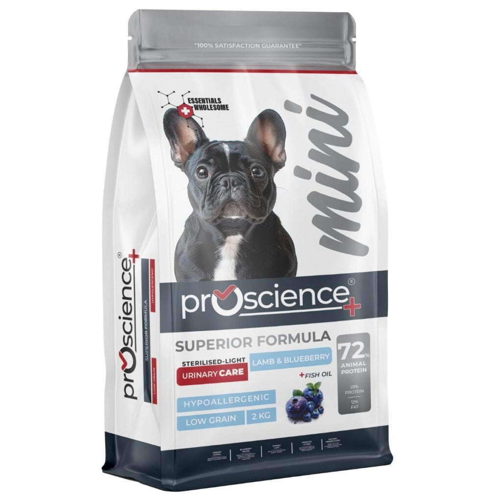 Pro Science Light & Sterilised Kısırlaştırılmış Kuzulu Az Tahıllı Küçük Irk Köpek Maması