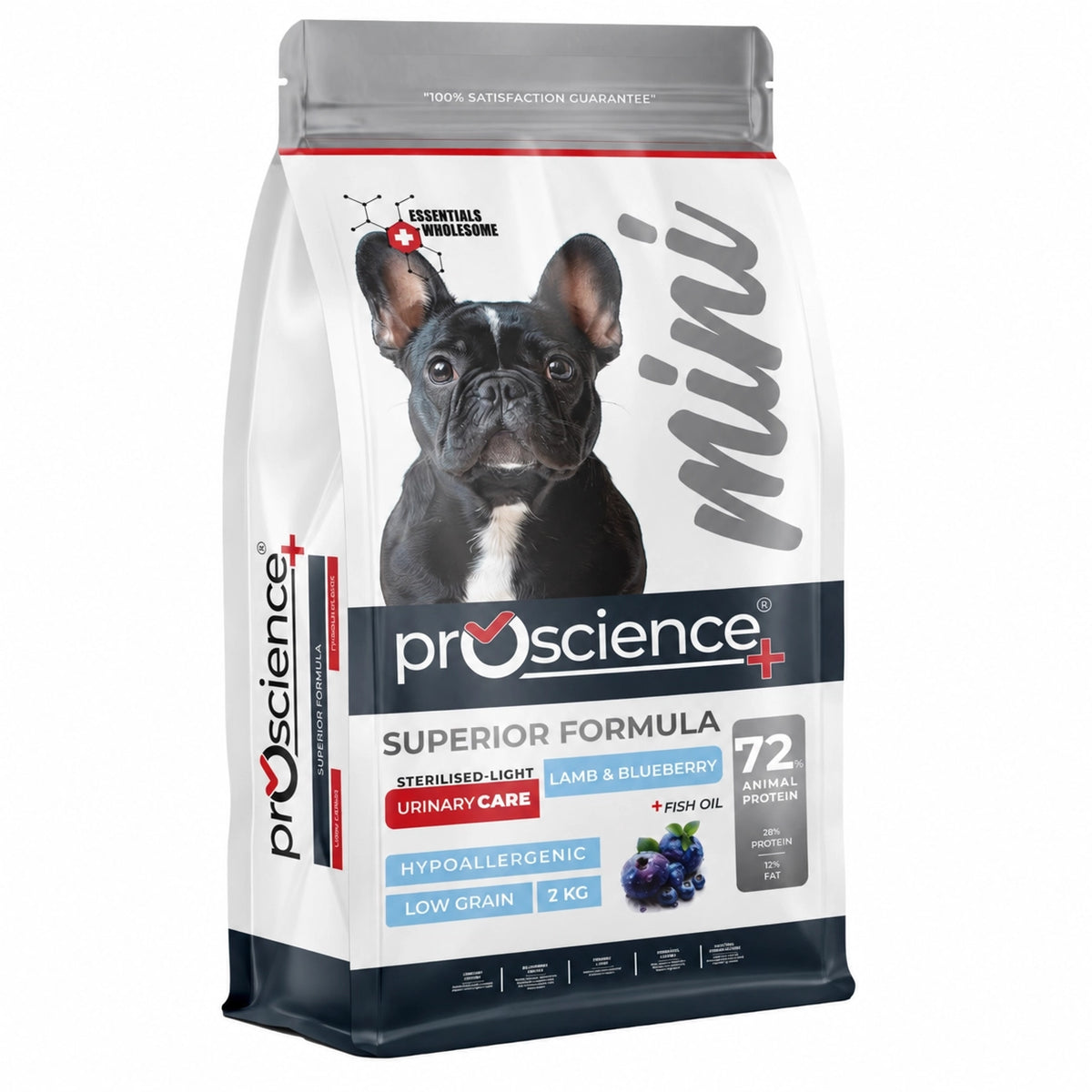 Pro Science Light & Sterilised Kısırlaştırılmış Kuzulu Az Tahıllı Küçük Irk Köpek Maması