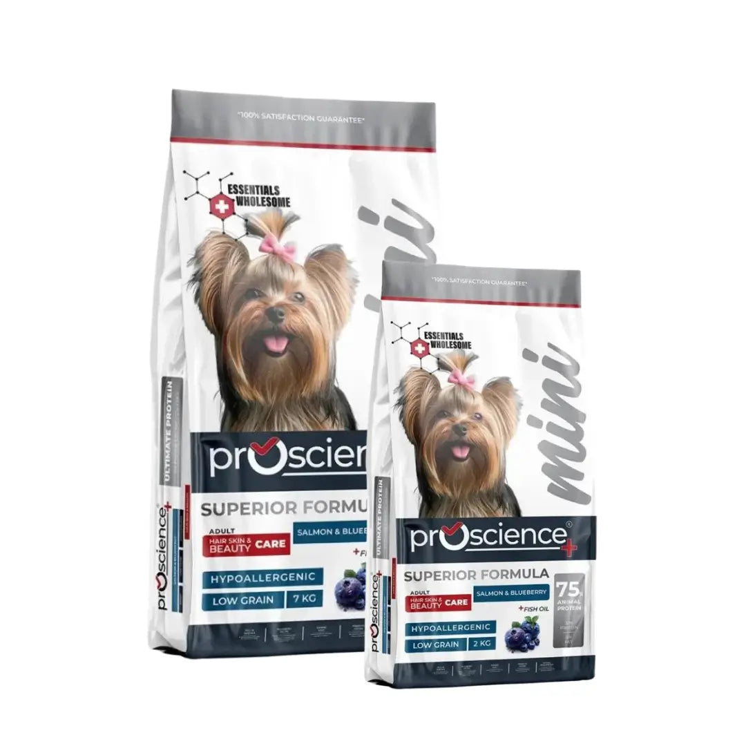 Pro Science Hair Skin & Beauty Hypo-Allergenic Somonlu Az Tahıllı Küçük Irk Köpek Maması