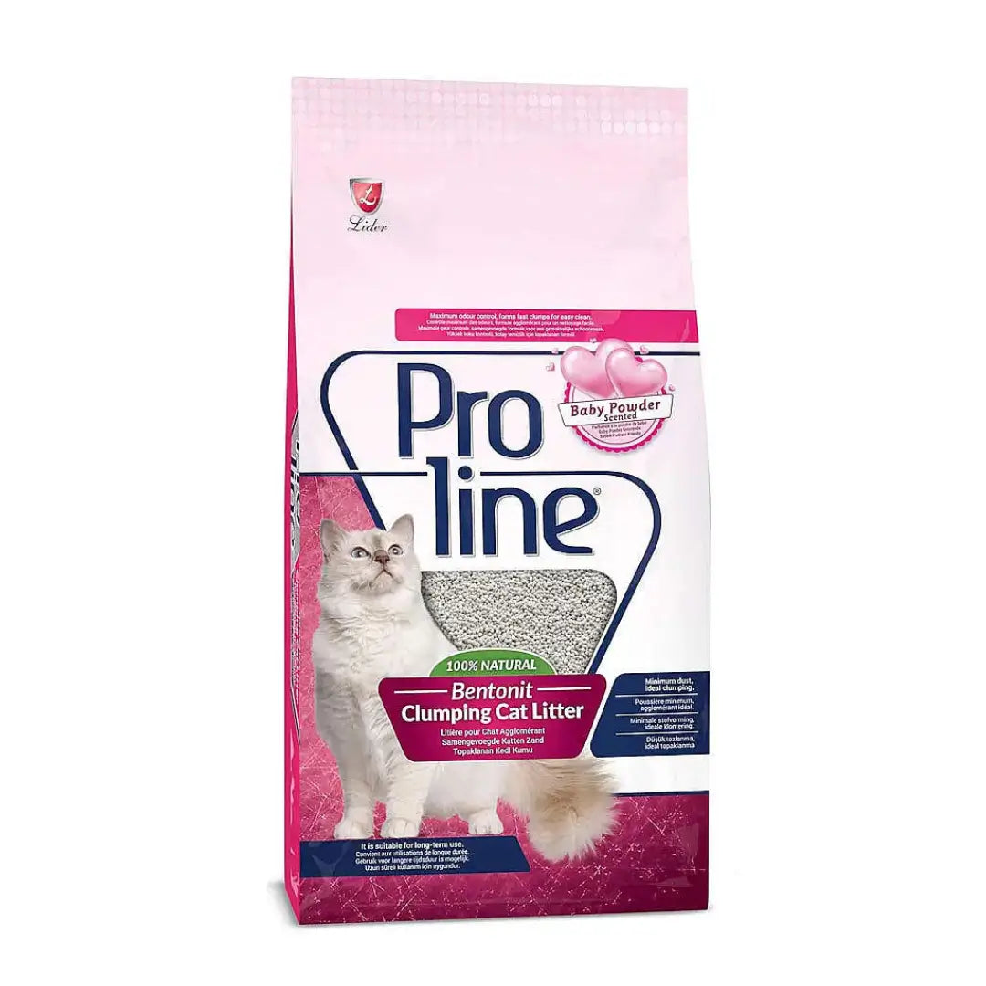 Proline Bentonit Topaklanan İnce Taneli Kedi Kumu
