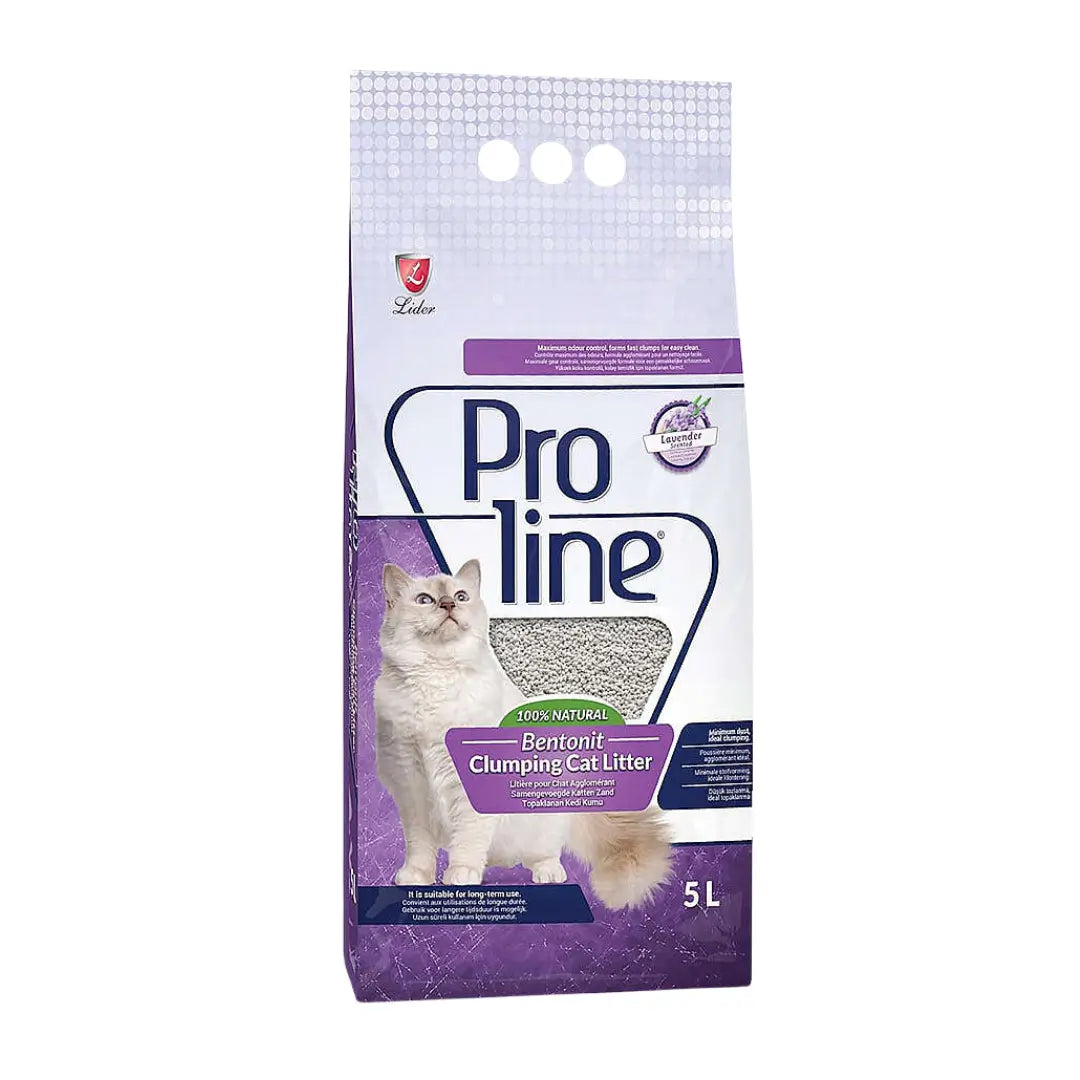 Proline Bentonit Topaklanan İnce Taneli Kedi Kumu