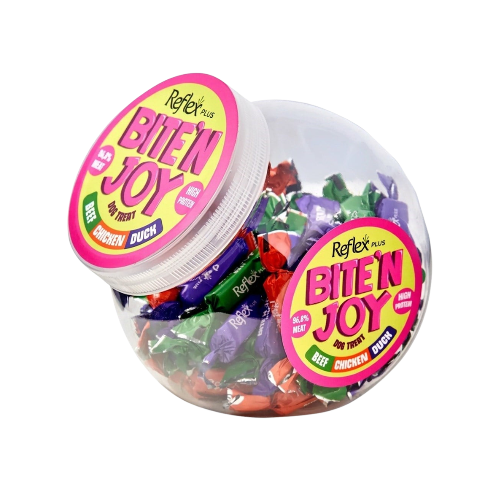 Reflex Bite'n Joy Tavuk, Ördek ve Dana etli Yetişkin Köpek Ödül, 250g